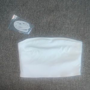aerie ribbed bandeau top